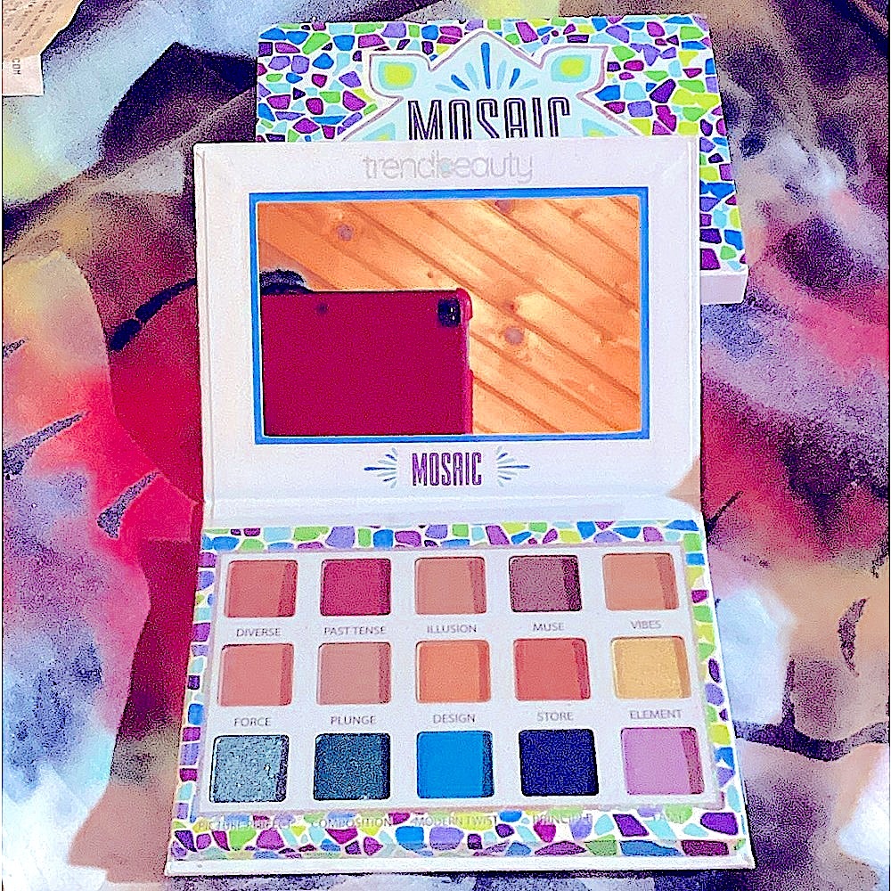 5/$40 🏷 Host Pick Mosaic 15 Shade Eye Shadow Palette By Trend Beauty~Brand New